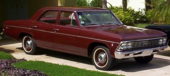 Chevelle 300 Deluxe 4-door sedan Courtesy Carlos Roman