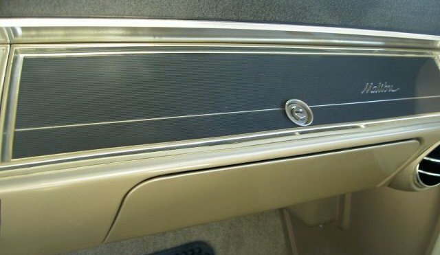 1966 Malibu Glove Box Bezel