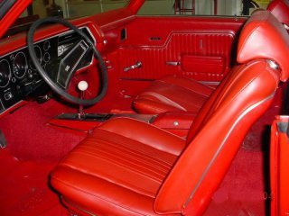788 ~ Medium Red Coated Fabric
