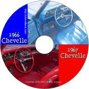 1966 & 1967 Chevelle Reference CD