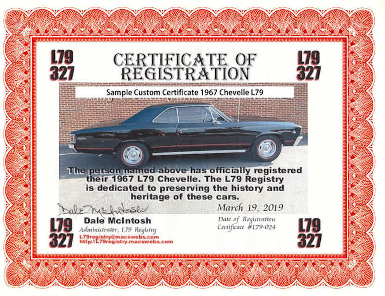 � L79 Registry
