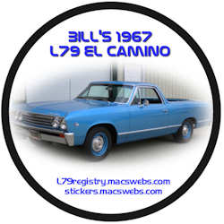 L79 Registry Sticker