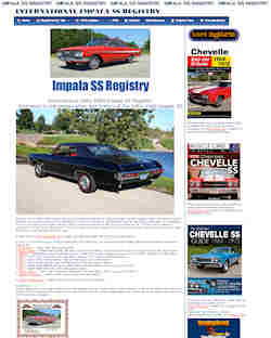 Impala SS Registry