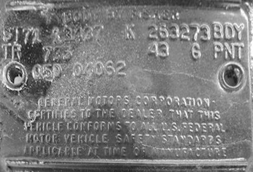 HEAVY CHEVY REGISTRY � All Rights Reserved