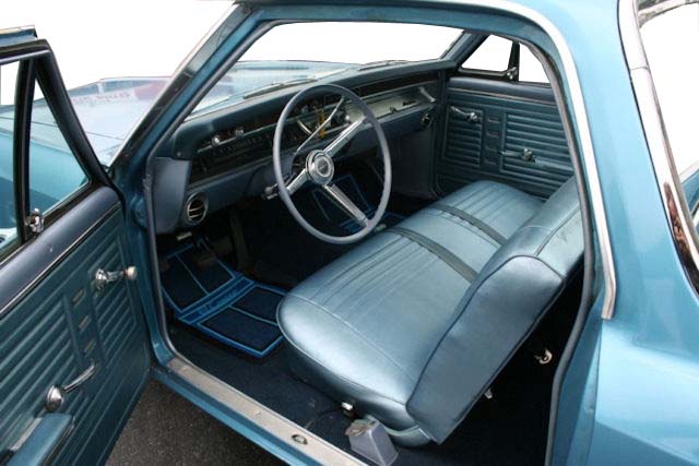 729 ~ Medium Blue Imitation Leather