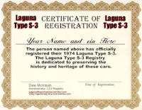 Certificate of Registration