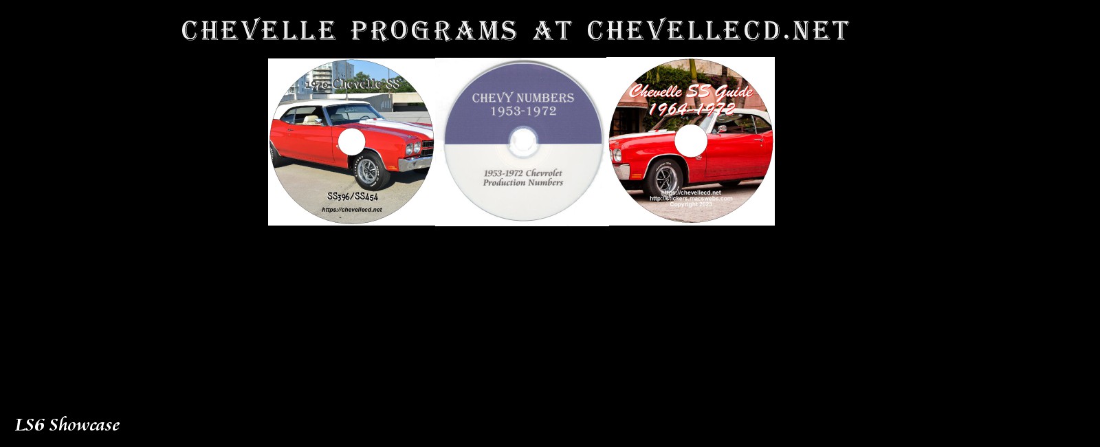70_chevelle_programs